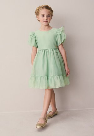 Laura Ashley, REGULAR FIT - BOW BACK FLOWER - Cocktailkjole / festkjole - green