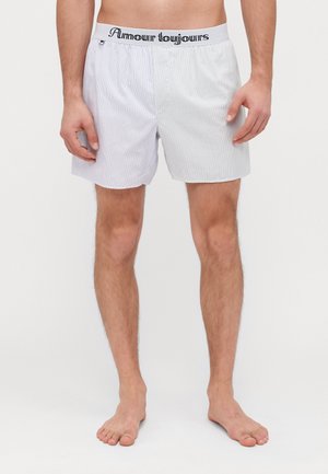 DOUBLE CHARM UNISEX - Caleçon - white/black