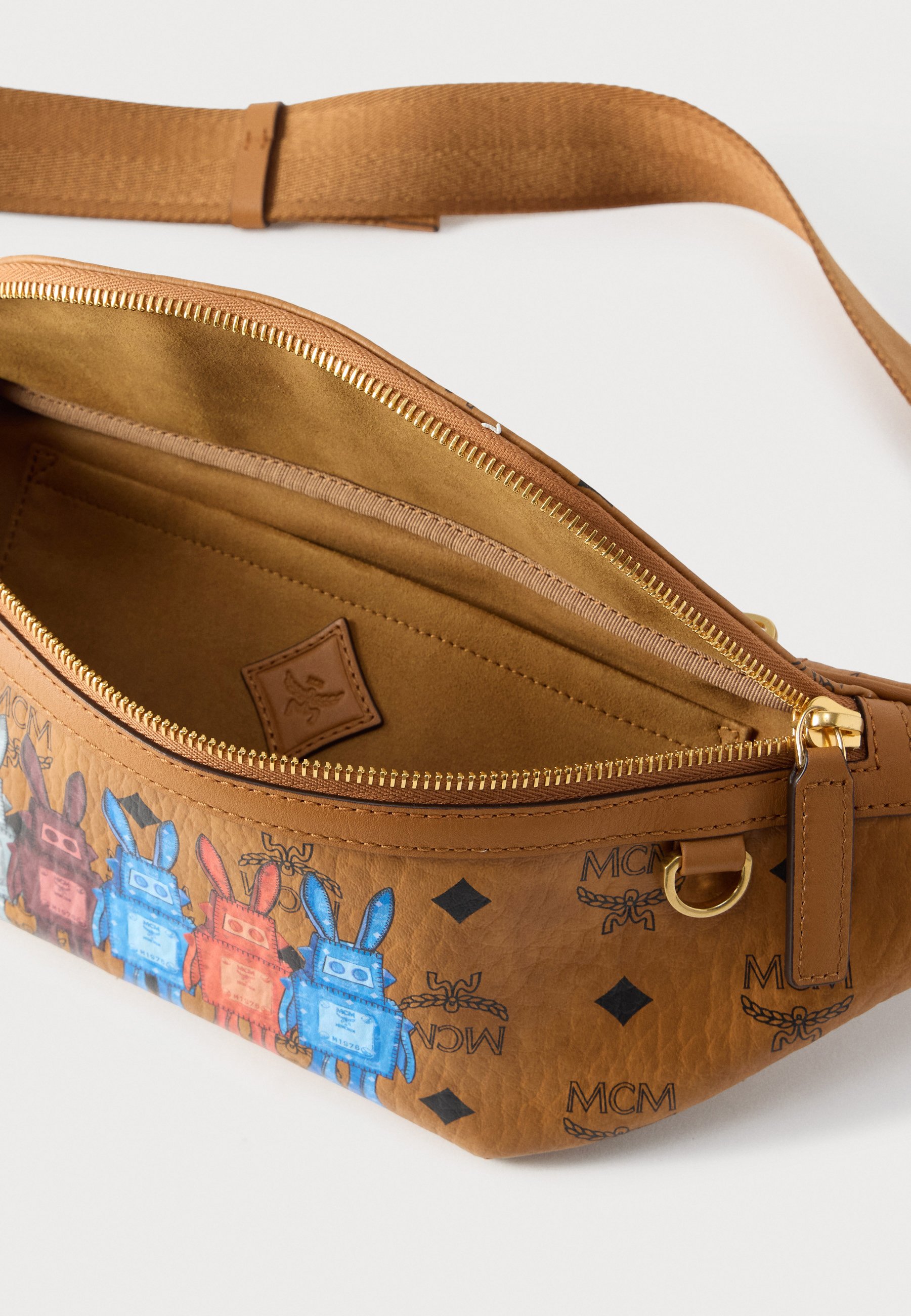 MCM FURSTEN BELT BAG MED - Bum bag - cognac - Zalando.co.uk