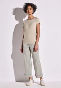 Street One Jednoduché tričko - beige