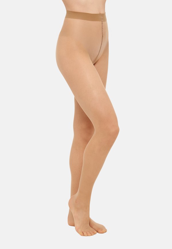 SEIDENGLATT 15 DENIER TRANSPARENT - Tights - golden4