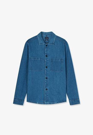 OLYMP, OLYMP CASUAL, OVERSHIRT, FREIZEITHEMD, KENT - Shirt - blau
