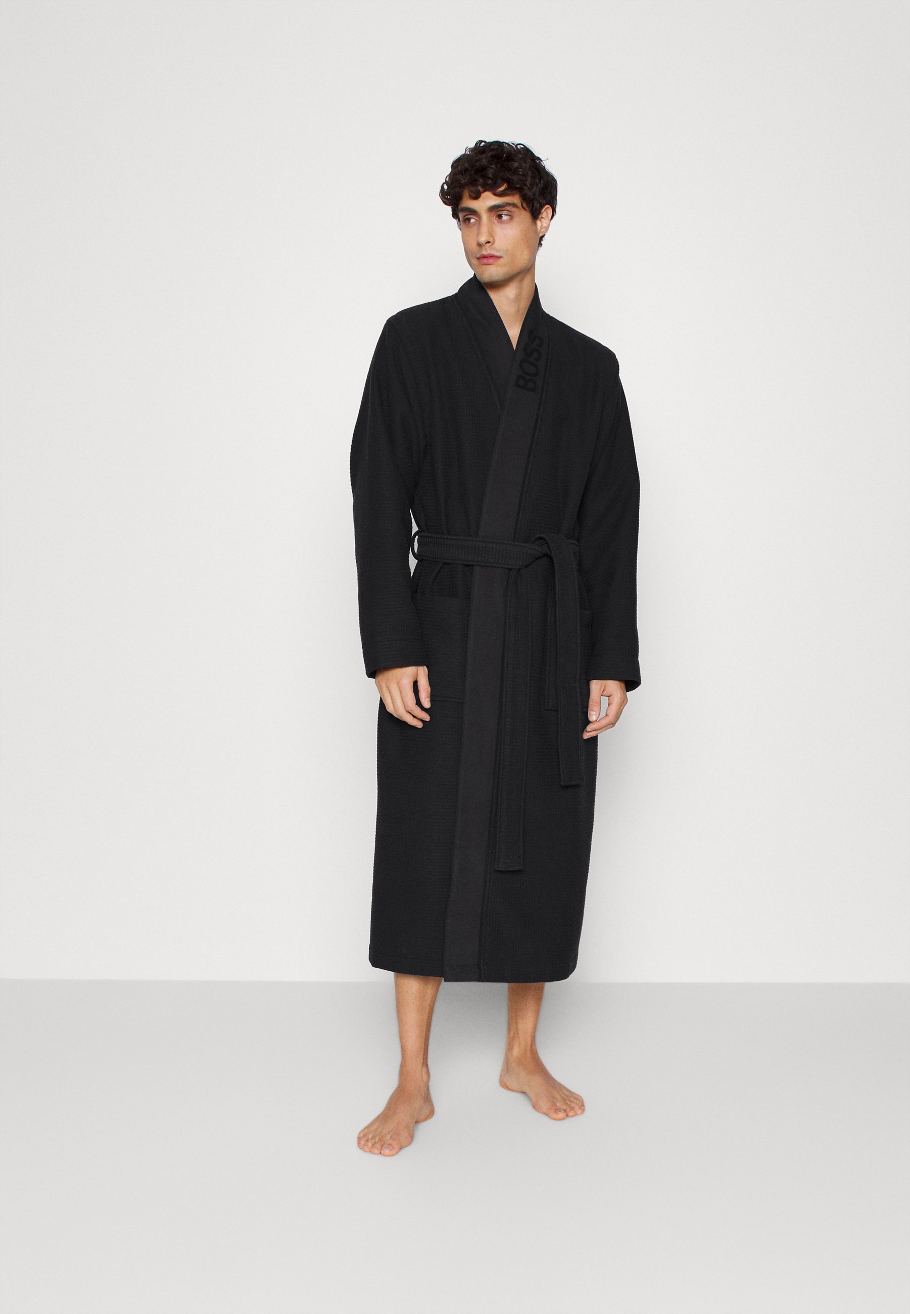 boss waffle dressing gown