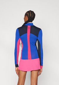 J.LINDEBERG Sports DEBORAH ZIP SWEATER - Stickad tröja - club blue