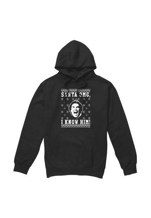 Warner Brothers, ELF OMG FAUX SWEATER - Hoodie - black