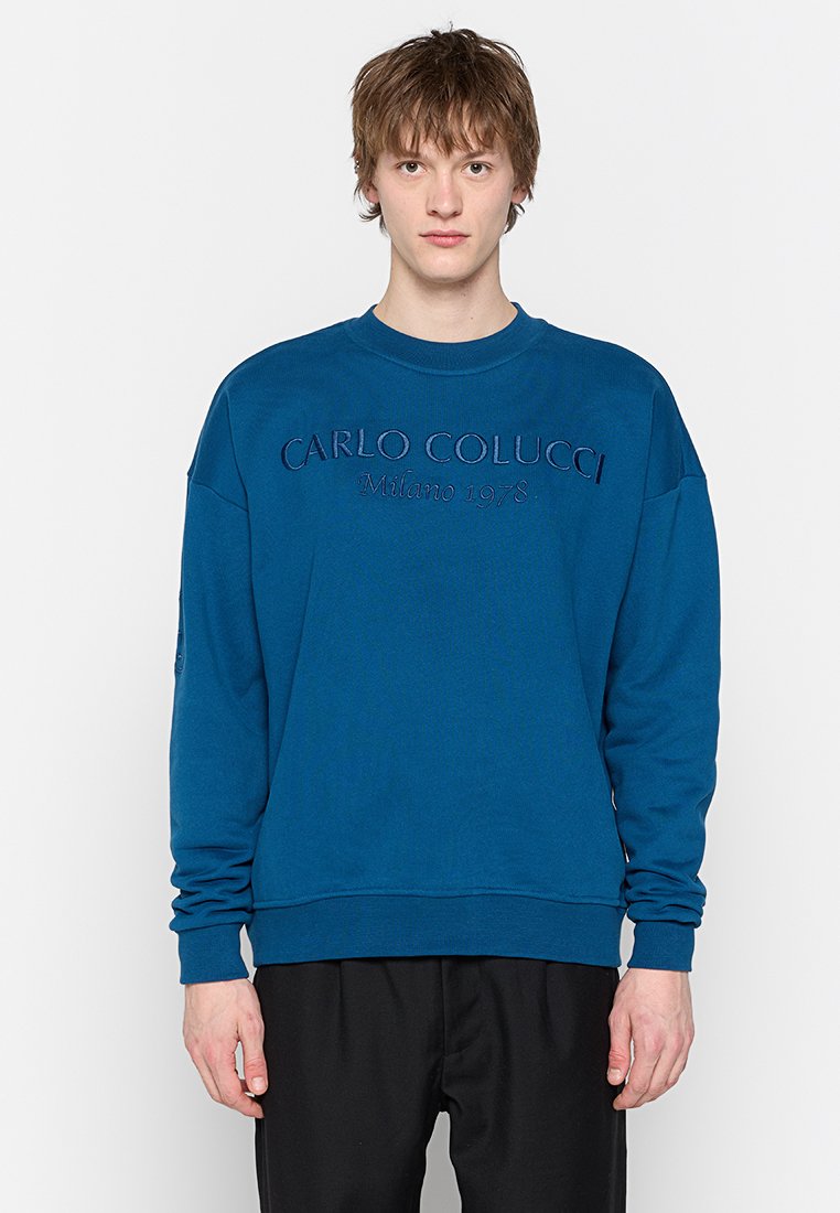 carlo colucci Sweater koningsblauw carlo colucci Sweater koningsblauw