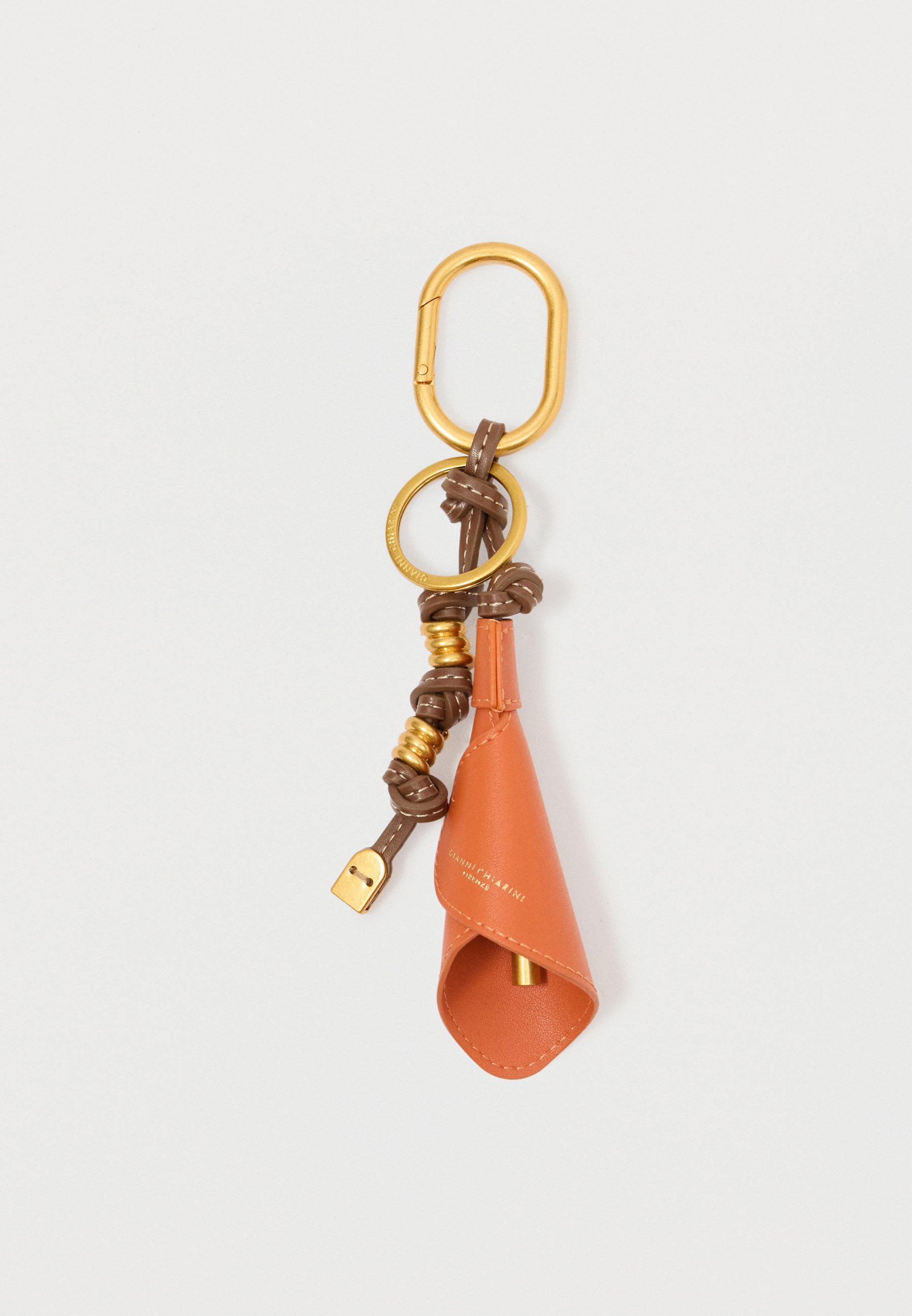 Sleutelhanger met 2 Oranje Leeuwenklompjes - Stoer Hollands Souvenir