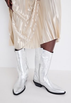 Koi Footwear LAWLESS - Kaubojske/motorističke čizme - silver