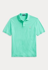 SLIM FIT MESH POLO SHIRT - Pikeepaita - sunset green