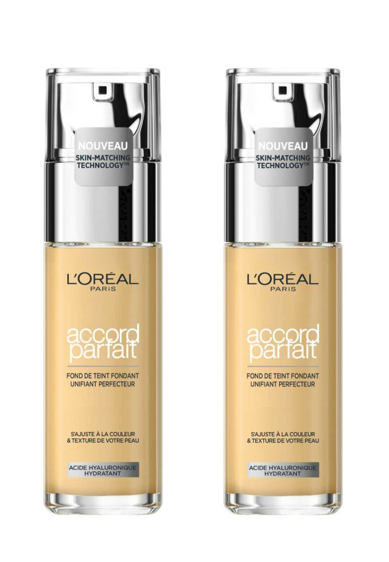 L'Oréal Paris FONT DE TEINT FLUIDE 9D TERRE DE SIENNE ACCORD PARFAIT - Fond de teint -  r ivoire rosé