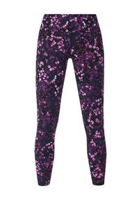 Niet geselecteerd, purple leopard splash print
