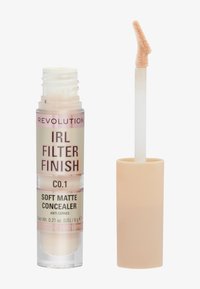 Makeup Revolution - REVOLUTION IRL FILTER FINISH CONCEALER - Concealer - c0.1 Miniatyrbilde 1