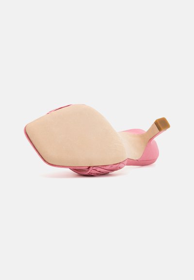 Loeffler Randall NAIMA GATHERED BAND MID HEEL MULE - Sandaler - rose