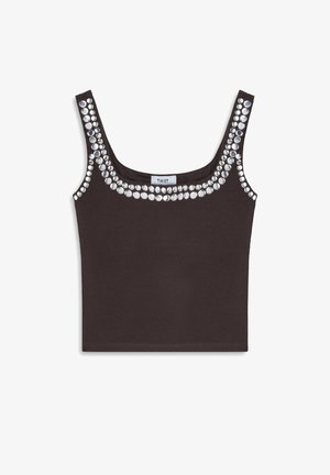 Twist, TWIST T-SHIRT PRINTED T-SHIRT - Top - brown