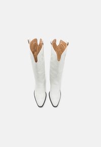 RAID NOUR - Kovbojské/motorkářské kozačky - off white