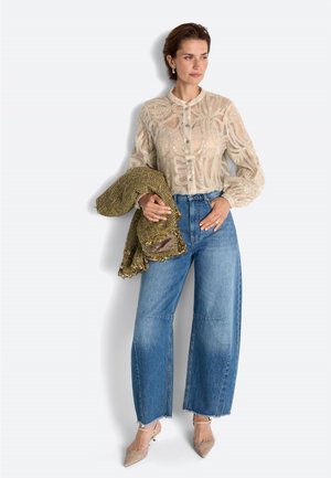 Rich & Royal, RICH & ROYAL BLUSE - Button-down blouse - pearl white