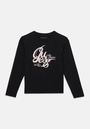 Guess, JUNIOR LOGO - T-shirt à manches longues - jet black