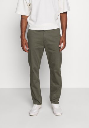 VESA PANTS - Tygbyxor - army green