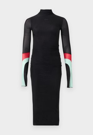 LIGHT INSERT DRESS - Robe en jersey - black