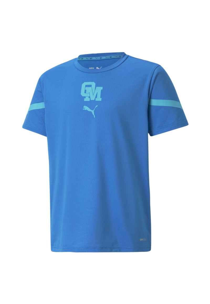 Kinder Sportbekleidung | Puma T-Shirt print dark blue/dunkelblau - DB60902 Kinder Sportbekleidung | Puma T-Shirt print dark blue/dunkelblau - DB60902