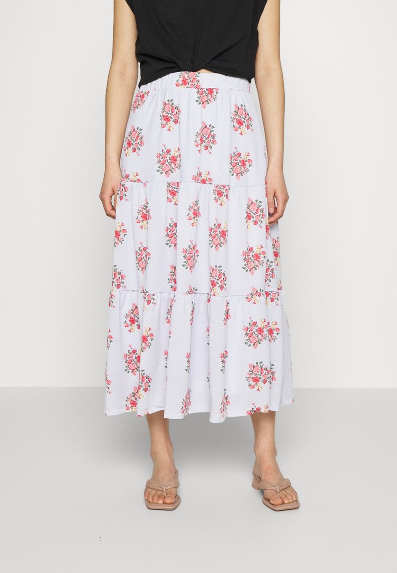 VILA Petite Maxi sukně - light blue