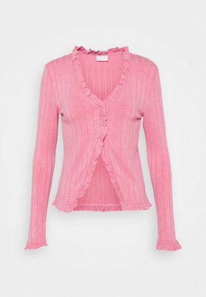 VITATTI FLOUNCE DETAIL - Cardigan - wild rose