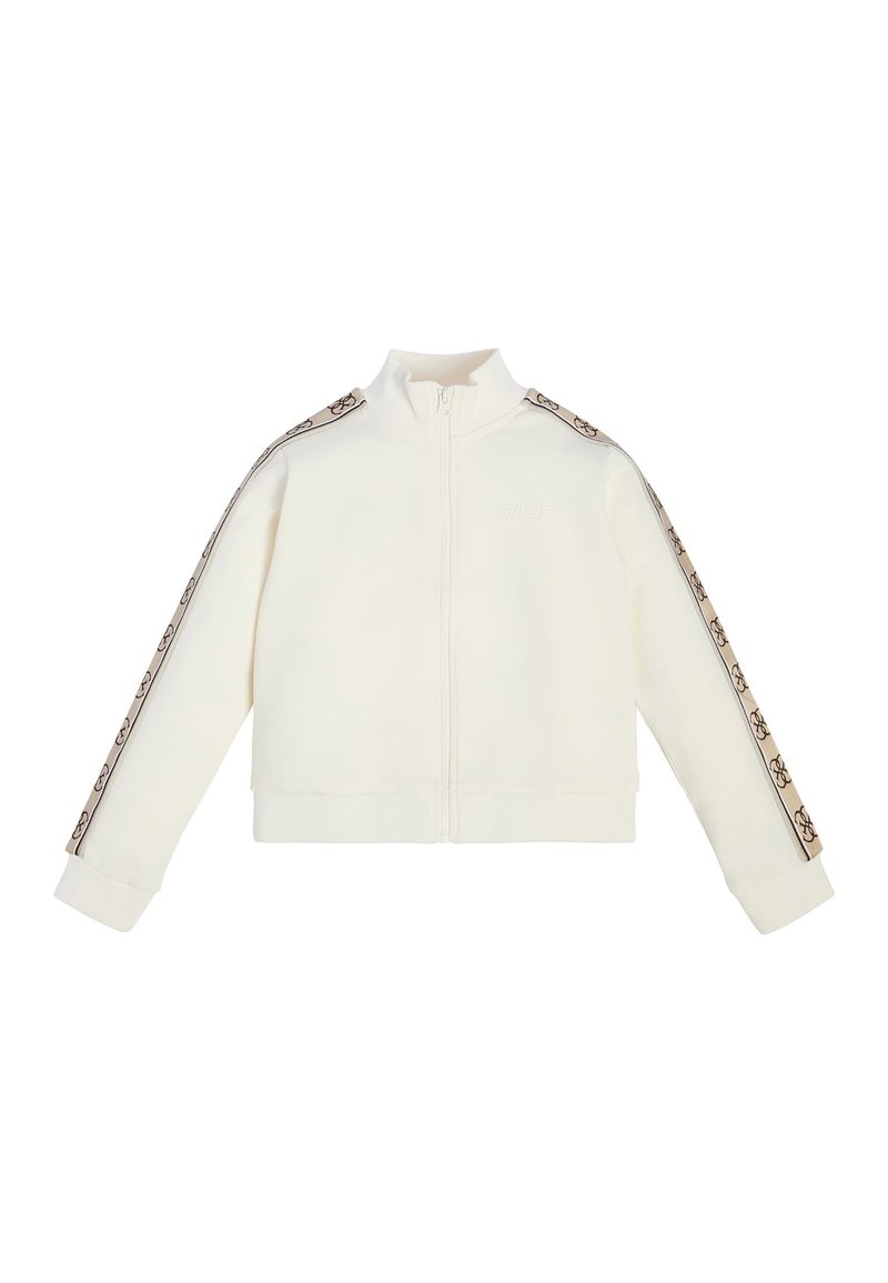 Guess ACTIVE   - Zip-up sweatshirt - weiß
