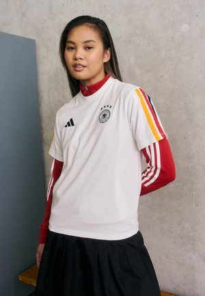 DFB WOMEN TEE - Nemzeti válogatott viselete - white