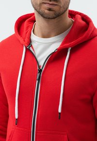 Ombre ZIP-UP  - Sweatjacke - light red