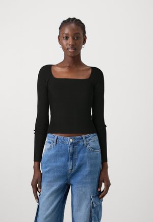 Gina Tricot Vesta - black