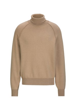 LEJAN - Strickpullover - taupe