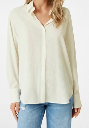 Button-down blouse - off-white