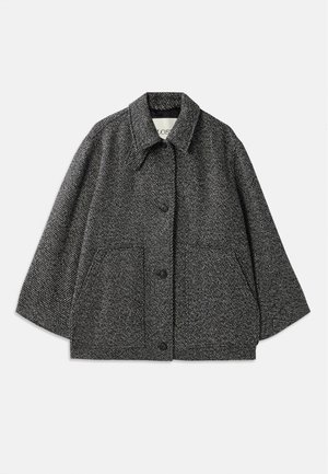 Palton scurt - grey heather
