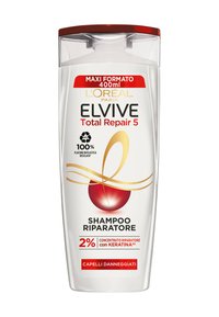 L'Oréal Paris SHAMPOO ELVIVE TOTAL REPAIR 5, PER CAPELLI DANNEGGIATI, 400 ML - 3 PACK - Shampoo