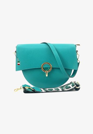 DrachenLeder CITY - Sac bandoulière - türkis