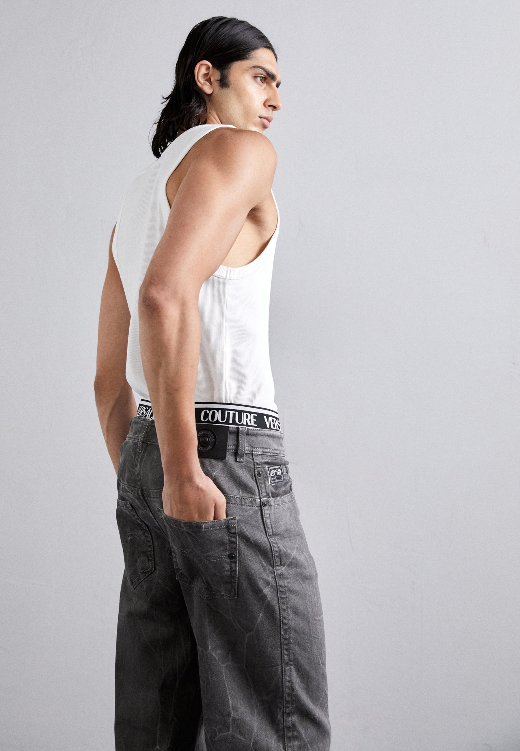Versace Jeans Couture REGULAR ZENIT BOXER - Straight leg jeans