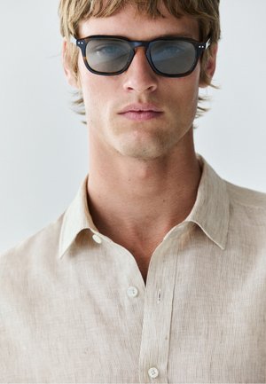 Massimo Dutti, ROUND SUNGLASSES - Zonnebril - dark brown