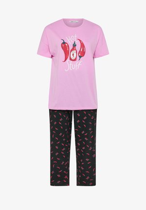 Yours Clothing, WOMEN'S PYJAMAS SET - Conjunto de pijama - pink