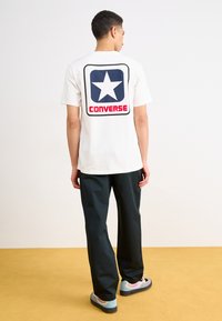 Converse STRAIGHT LEG PANTS - Calças - black