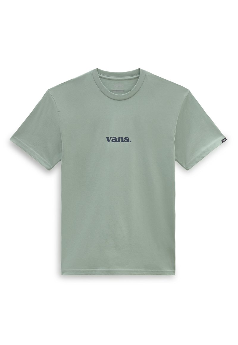 Vans - LOWER CORECASE  - T-shirt print - iceberg green dress blues, Vergroten