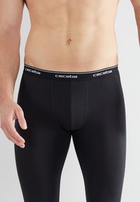 Ceceba Calzoncillo largo - schwarz dunkel uni