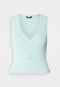 LILLIE - Vest - light dusty turquoise