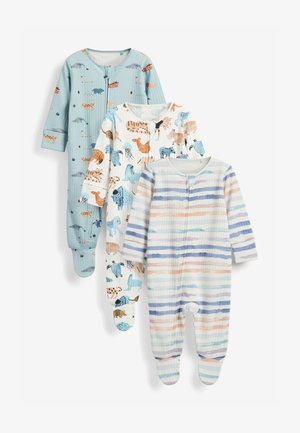 3 PACK - Pijama de bebé - watercolour animal print