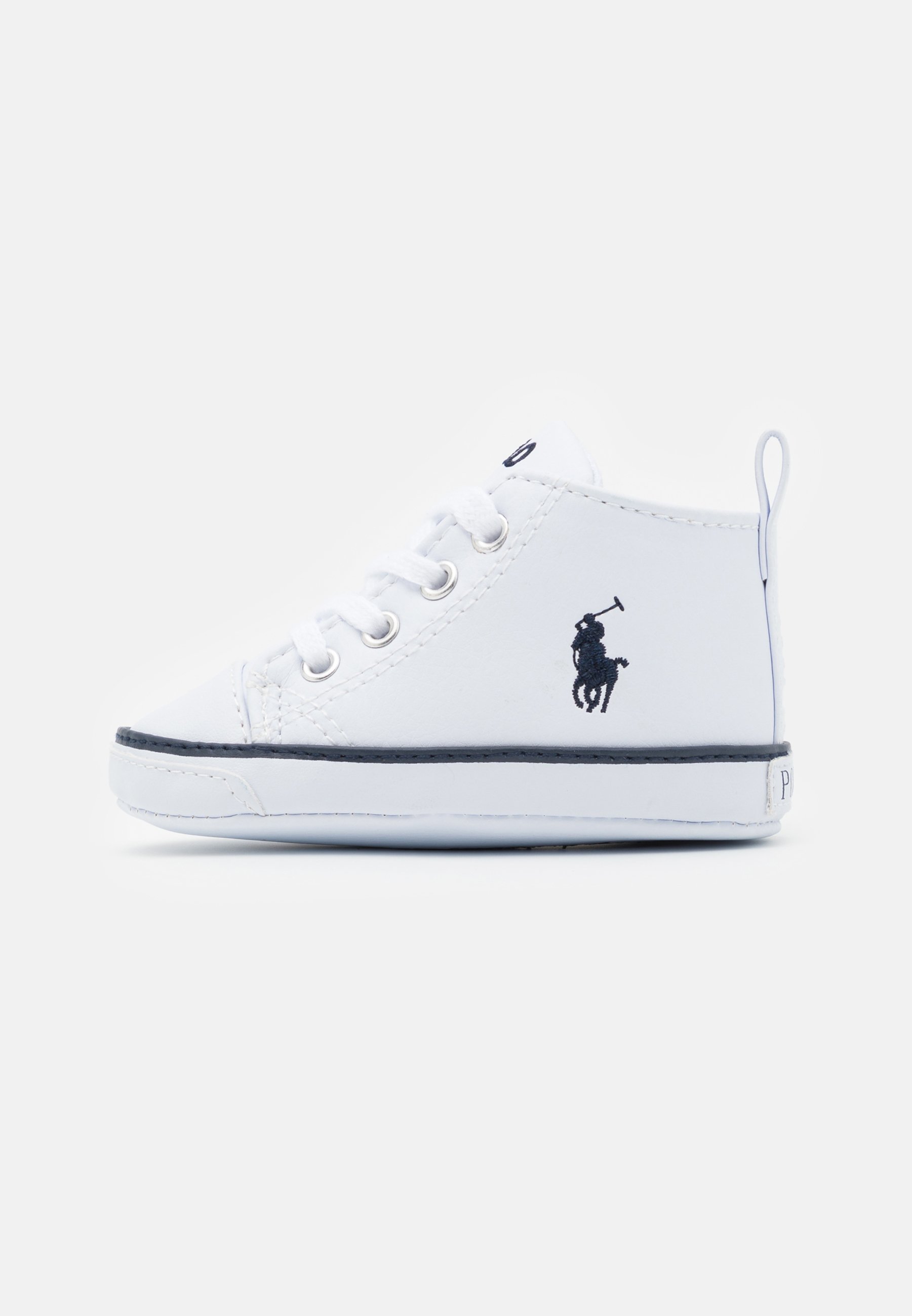 Polo Ralph Lauren Hamptyn Hi Layette Unisex Scarpe Neonato White Navy Bianco Zalando It