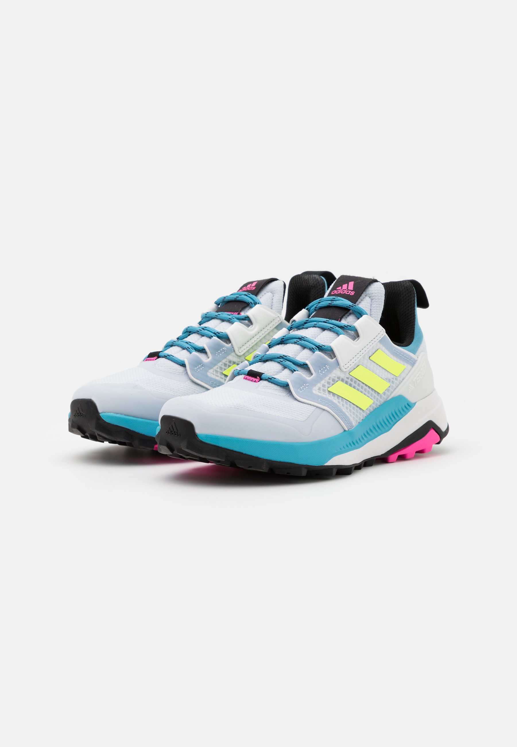 adidas Performance TERREX TRAILMAKER - Zapatillas de senderismo - halo  blue/hi-res yellow/crystal white/azul claro - Zalando.es