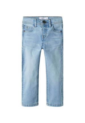 Straight leg jeans - light blue denim