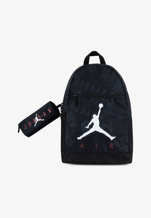 Jordan AIR SCHOOL BACKPACK UNISEX SET - Estuche escolar - black/gym red