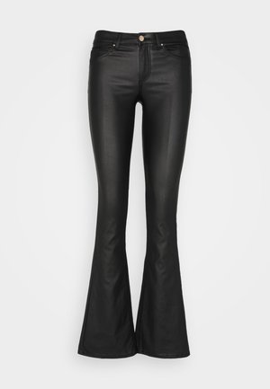 ONLY, ONLBLUSH MID FLARED - Nadrágok - black