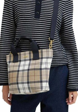 Barbour, BORSA MAISY TOTE ROSEWOOD TARTAN    - Handtas - nero
