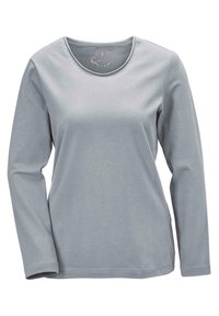 Long sleeved top - silver-coloured grey
